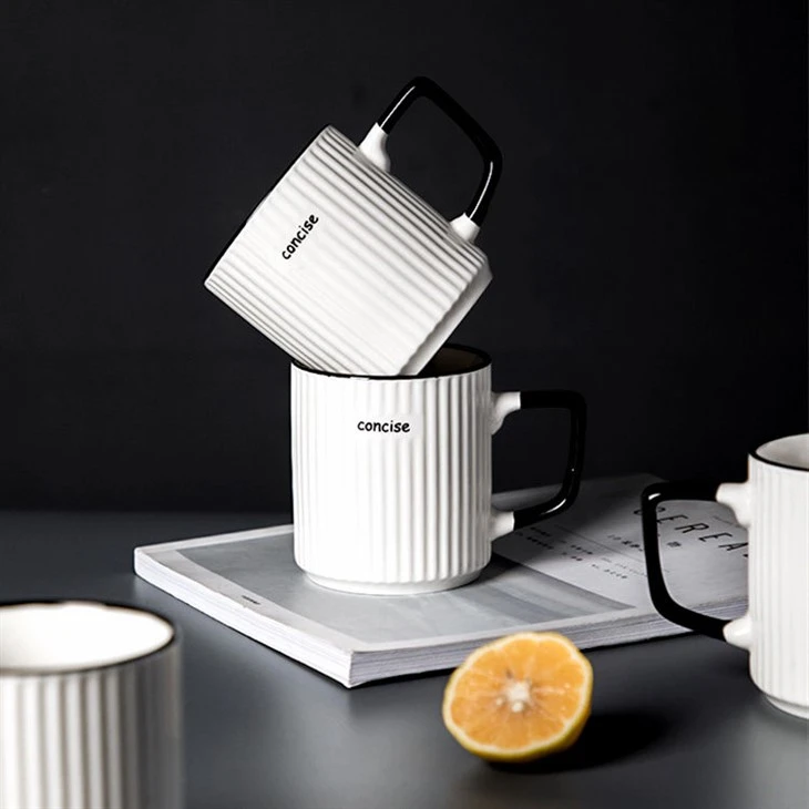 Vertical Striped Mugs Supplier