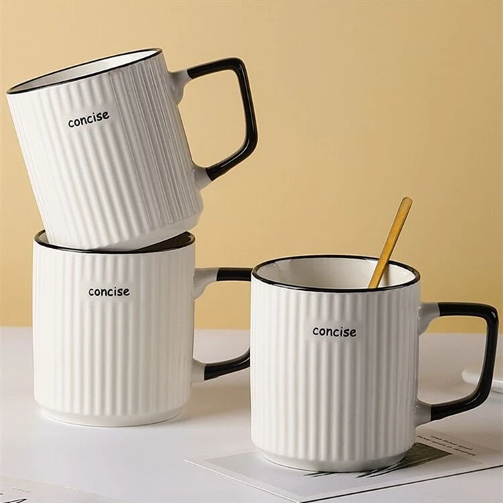 Vertical Striped Mugs Factory